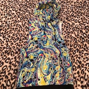 RARE Mishka Oil Spill Sleeveless Hoodie